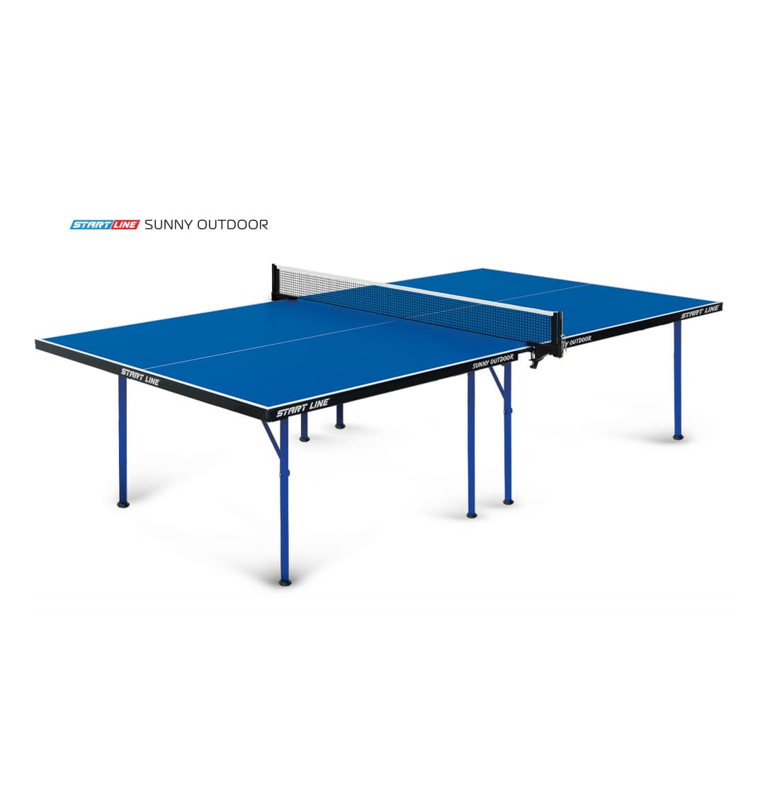 Теннисный стол Start Line всепогодный Sunny Синий 6014