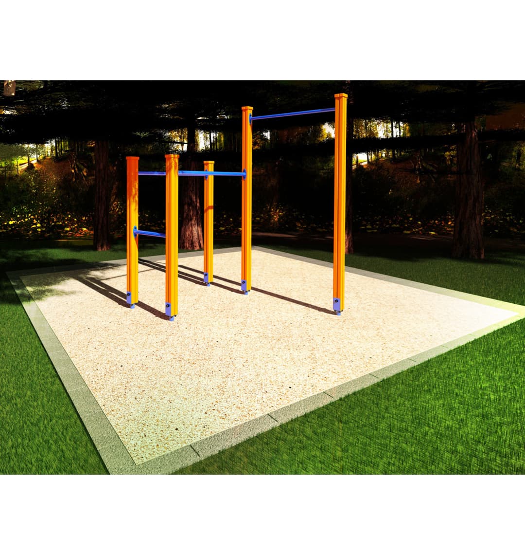 Спортивный комплекс Start Line Fitness № 15 (турник, брусья) 7015