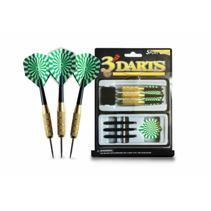 Комплект дротиков Start Line Play StartLine Play 3шт. В индивидуальном футляре 18 гр. BL-3218