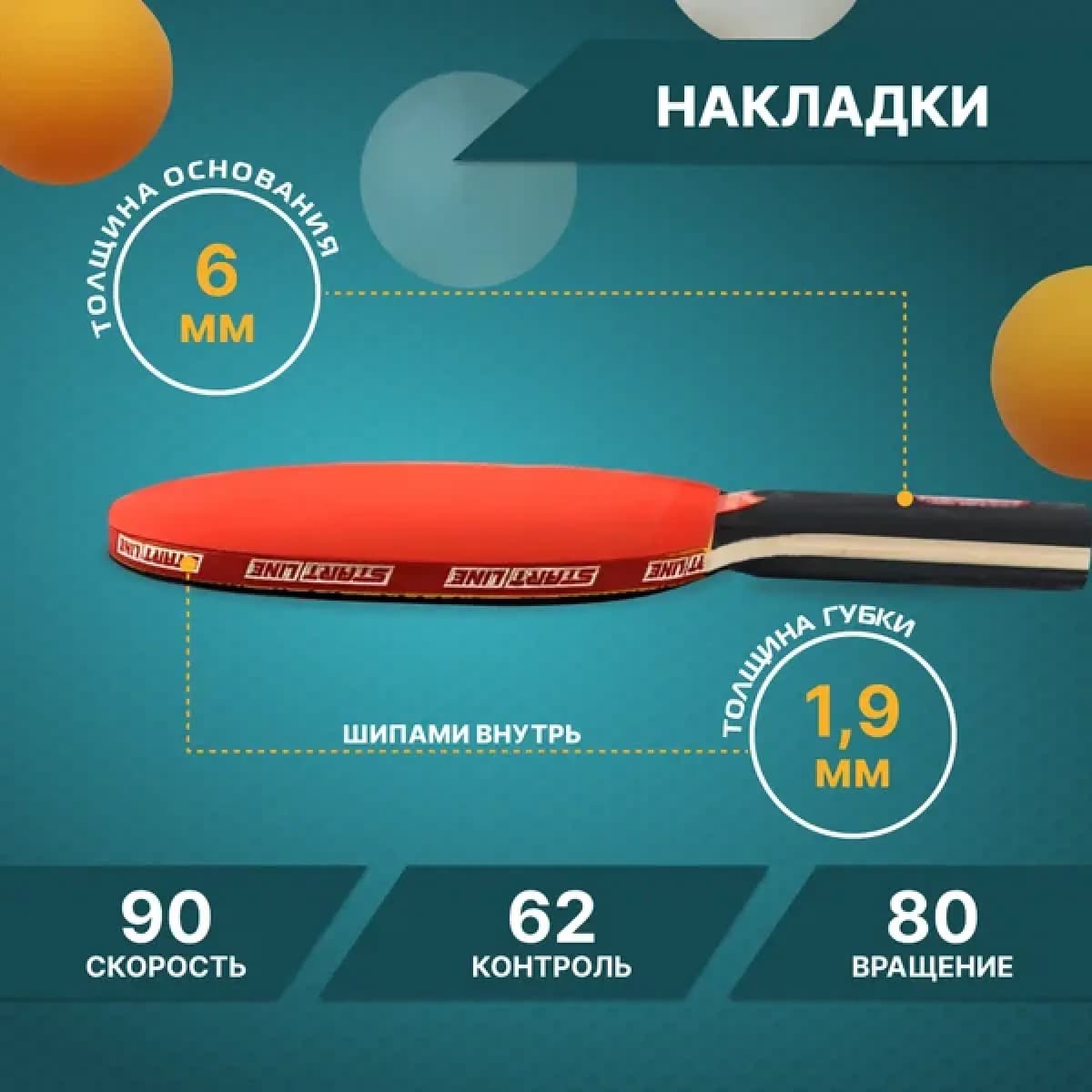 Ракетка для настольного тенниса Start Line Level 400 12502