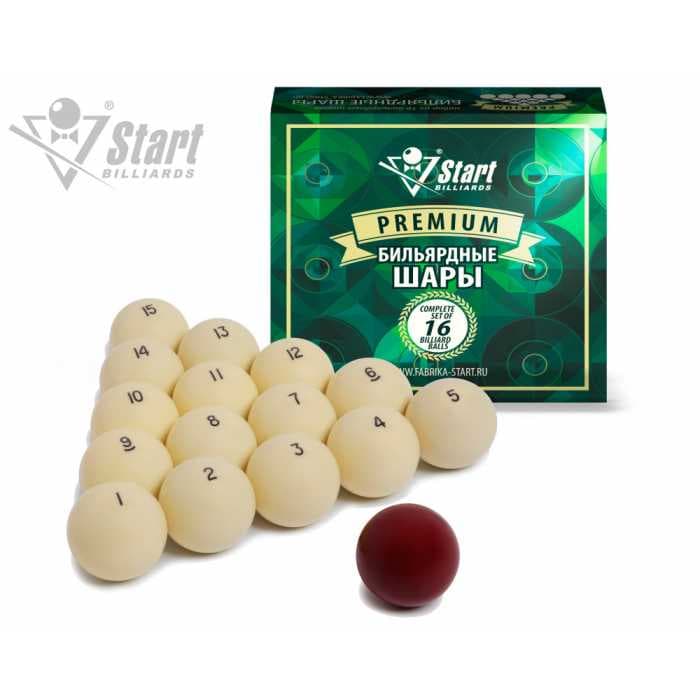 Шары Start Billiards Premium O 60 мм 797404