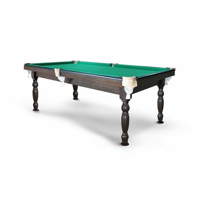 Стол бильярдный Start Line Play «Юнкер" 6ф ПУЛ / РП (1800 мм х900 мм) сосна/лдсп, сукно "Euro Pro 30" ш1,98м Yellow green Юн6.ЛДСП