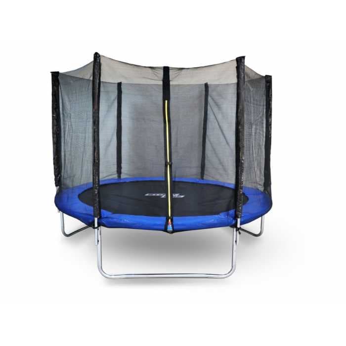 Батут StartLine Fitness 8 футов (244 см) СКЛАДНОЙ с внешней сеткой 08348F2Y