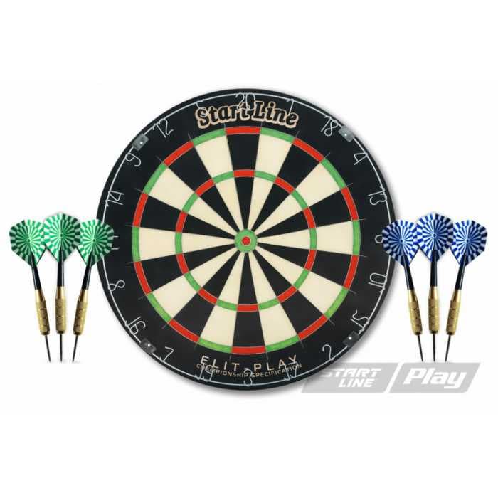 Комплект для игры в дартс Start Line Play StartLine Play Elit-Play BL-1818A