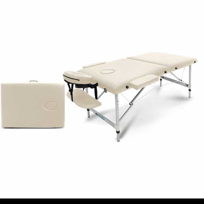 Массажный стол Start Line Aluminium (beige) Бежевый BM2723-2