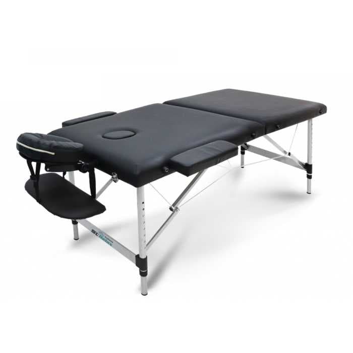 Массажный стол Start Line Aluminium (black) Черный BM2723-1