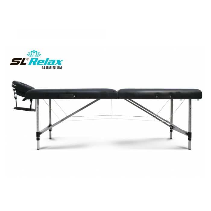 Массажный стол Start Line Aluminium (black) Черный BM2723-1