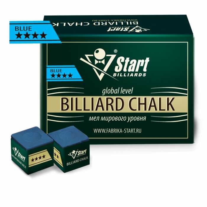 Мел Startbilliards 4 звезды синий (72 шт. качества 5А) SB2019_9