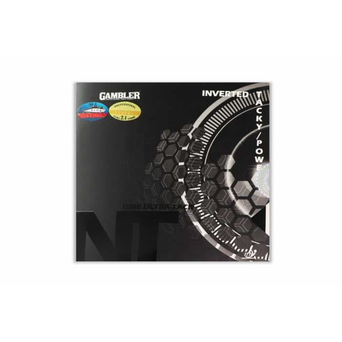 Накладка для ракетки GAMBLER NINE ULTRA TACK 2.1MM BLACK GCP-5.1