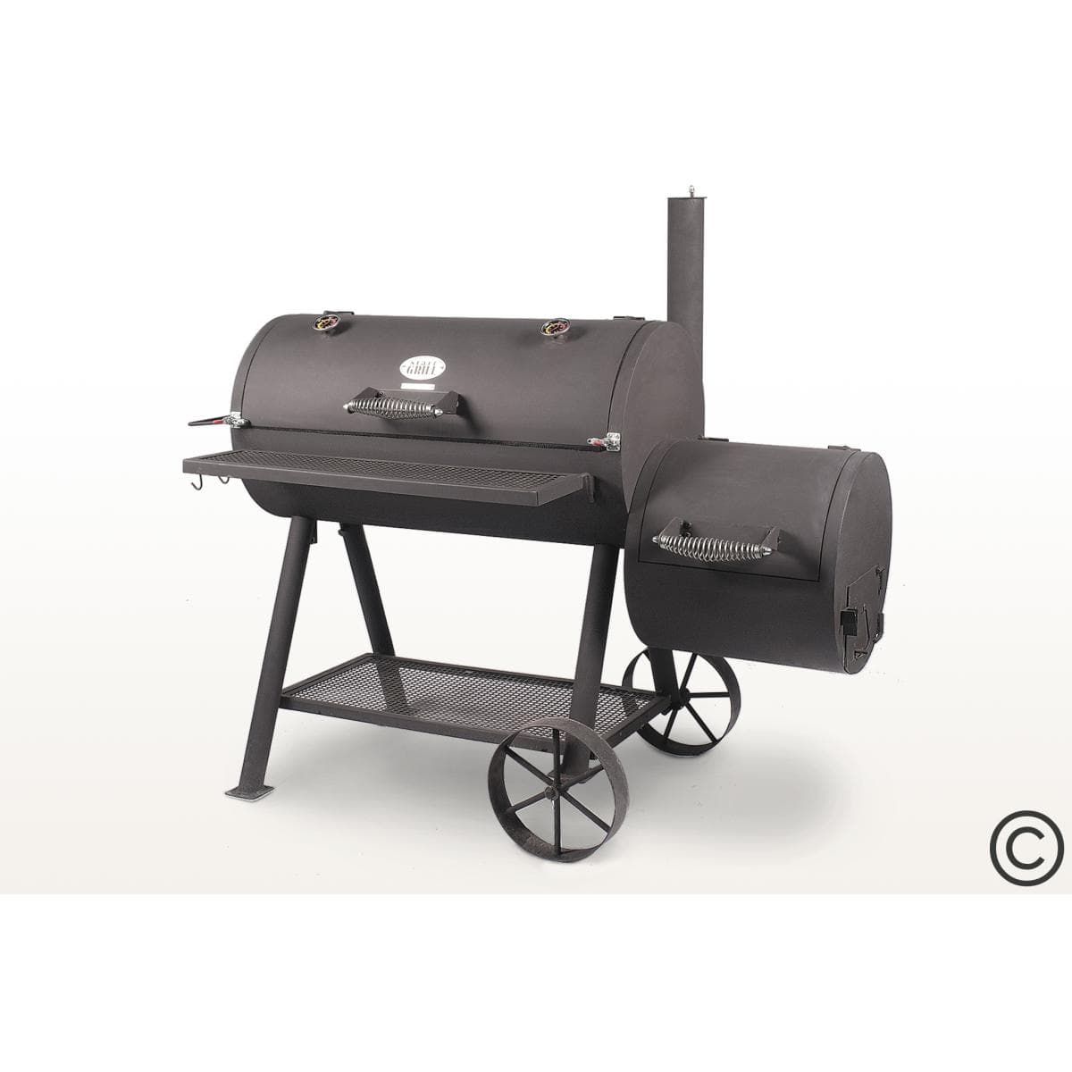 Смокер с никелерованными решетками SG - SM2 — BG Start Grill