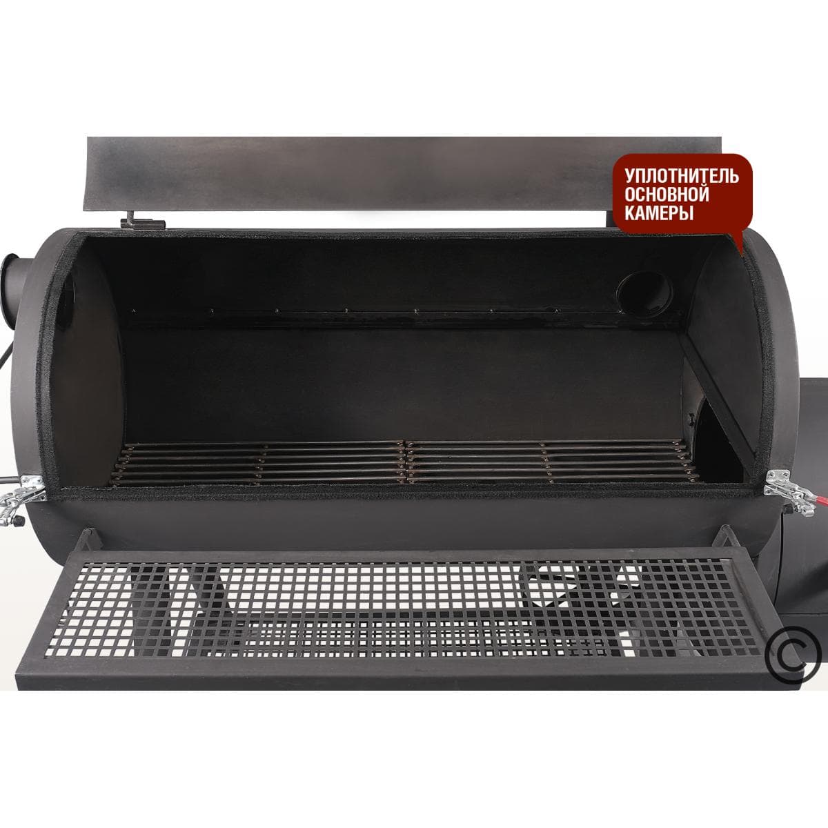 Смокер с никелерованными решетками SG - SM2 — BG Start Grill