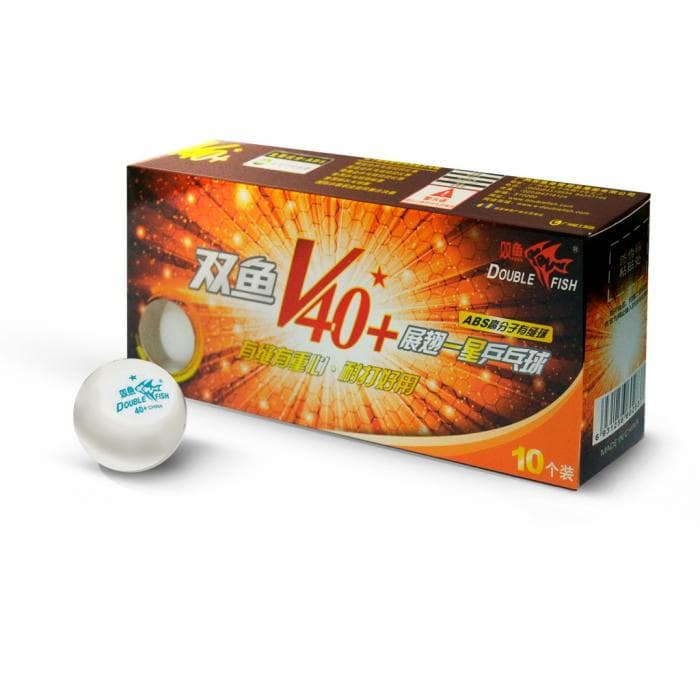 Мячи для настольного тенниса Double Fish 40+ One star 1* Volant V201F