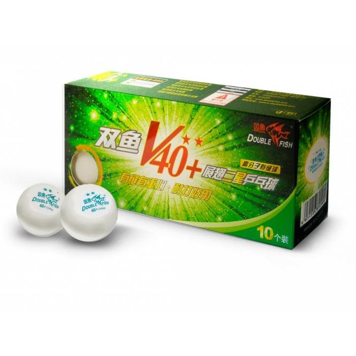Мячи для настольного тенниса Double Fish 40+ Two star 2* Volant V211F