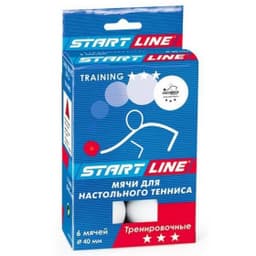 Мячи для настольного тенниса Start line Training 3* New 8333