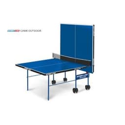 Теннисный стол Start Line всепогодный Game с сеткой Синий 6034