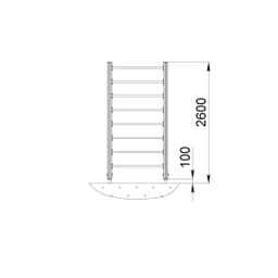 Шведская стенка Start Line Fitness 8001