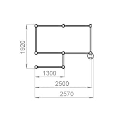 Спортивный комплекс Start Line Fitness № 11 (3 турника разной высоты, брусья, шведская стенка, турник для отжимания) 7011