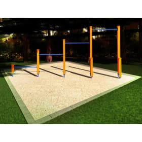 Спортивный комплекс Start Line Fitness № 13 (3 турника разной высоты, турник для отжимания) 7013