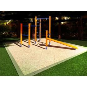 Спортивный комплекс Start Line Fitness № 17 (турник, брусья, шведская стенка, скамья наклонная) 7017