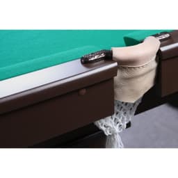 Стол бильярдный Start Line Play "Домашний" (6 ног) 8ф ПУЛ / РП (2240 мм х1120мм) берёза/сосна/МДФ, сукно "Euro Pro 30" ш1,98м Yellow green Дм8.БрСн