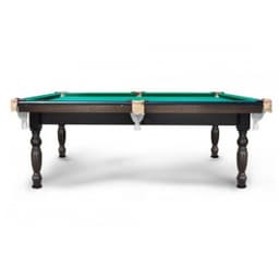 Стол бильярдный Start Line Play "Домашний" (4 ноги) 7ф ПУЛ / РП (1900ммх950мм) берёза/сосна/МДФ, сукно "Euro Pro 30" ш1,98м Yellow green Дм7.БрСн