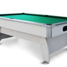 Стол бильярдный Start Line Play "Модерн" 8ф ПУЛ/РП, ЛДСП 16мм, В комплект входят: 1 набор шаров, 2 кия, 12 мелков, 1 треугольник, 1 мостик, 1 разметка 35, сукно "Euro Pro 70" ш1,98м Yellow green Мд8.ЛДСП