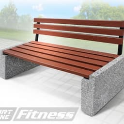 Уличная скамья со спинкой Start Line Fitness «Проспект»