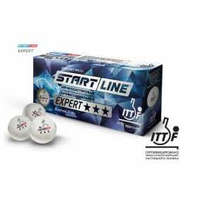 Мячи для настольного тенниса Start Line 40+EXPERT 3* star (ITTF) 8334