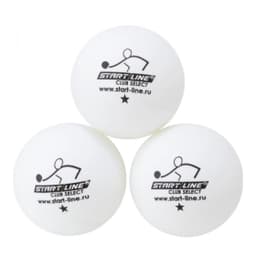Мячи для настольного тенниса Start line Club Select 1* New 8331