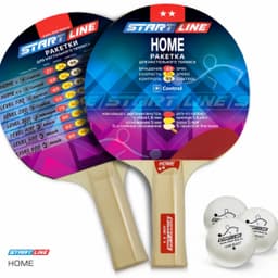 Набор аксессуаров Start Line 2 ракетки HOME, 3 мяча Club Select,сетка с креплением, упаковка блистер 12202Р40