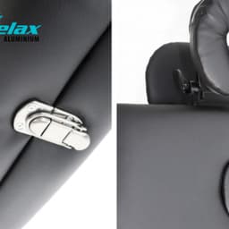 Массажный стол Start Line Aluminium (black) Черный BM2723-1