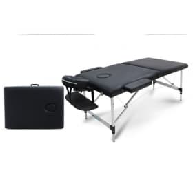 Массажный стол Start Line Aluminium (black) Черный BM2723-1