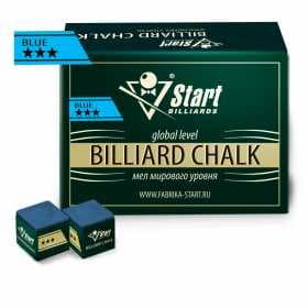 Мел Startbilliards 3 звезды синий (144 шт. качества А) SB2019_13