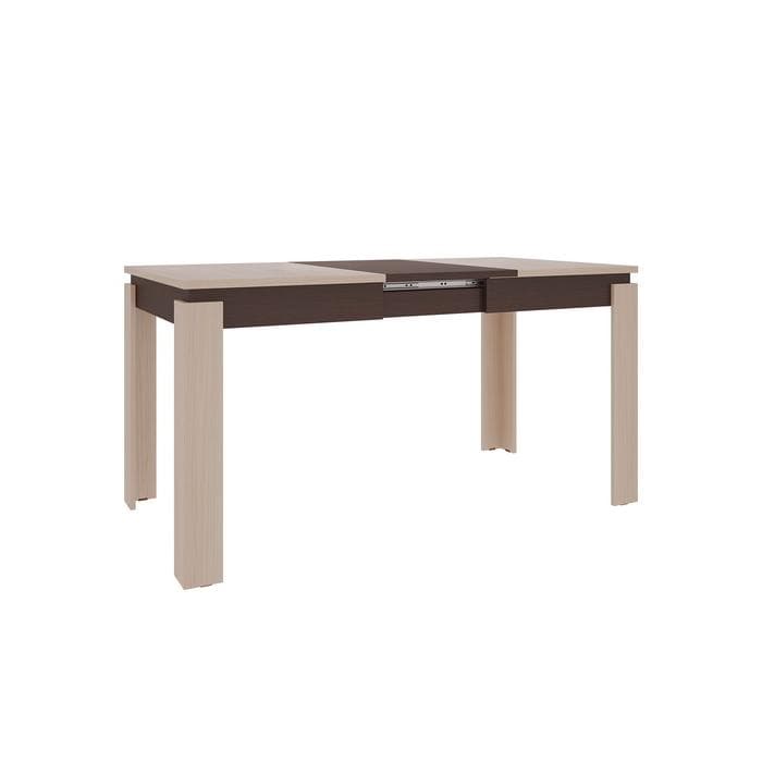 Стол обеденный Гермес 2 КМ-0209 (1 920х750х760) дуб млечный/венге