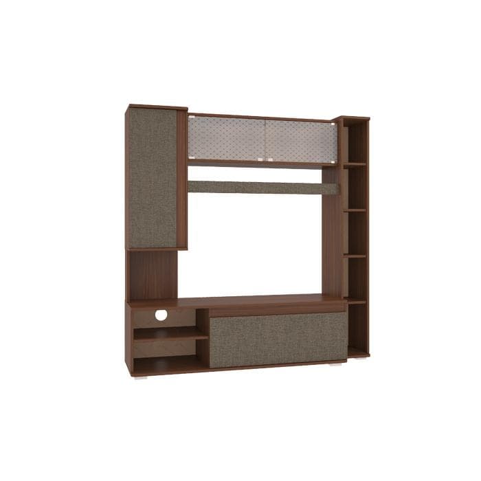 Мини-стенка Андора (1 523х424х1 545) CTV-011 рэд фокс/скала