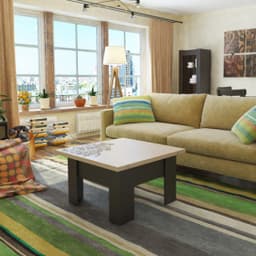 Журнальный столик Секрет (1 640х800х754) венге/дуб млечный