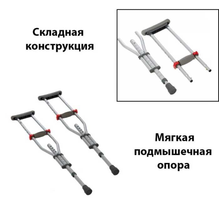 Костыль Ortonica KR401