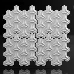 Гипсовая 3d панель Albali