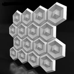 Гипсовая 3d панель Alzir