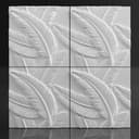 Гипсовая 3d панель Blade