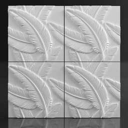 Гипсовая 3d панель Blade