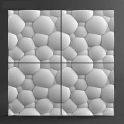 Гипсовая 3d панель Bubbles