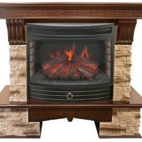 Комплект Real Flame портал Rockland 25/25.5 AO с очагом Firefield 25
