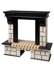 Комплект Real Flame портал Stone STD AO с очагом Oregan