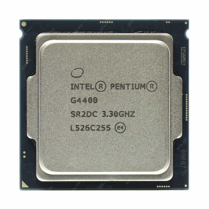 Процессор LGA 1151 Intel Pentium DualCore G4400 3.3GHz/3MB Cache-L3,2133/2400MHz FSB,Kabylake,Tray