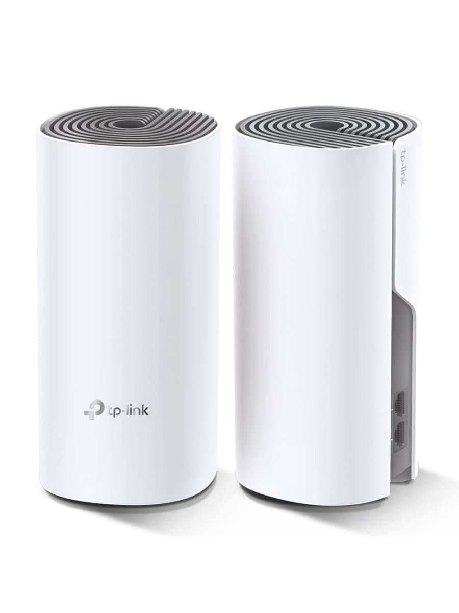 Mesh Wi-Fi система TP-LINK Deco E4(2-pack) AC1200 двухдиапазонный 800 Мбит/с 2x LAN+WAN/1Гбит
