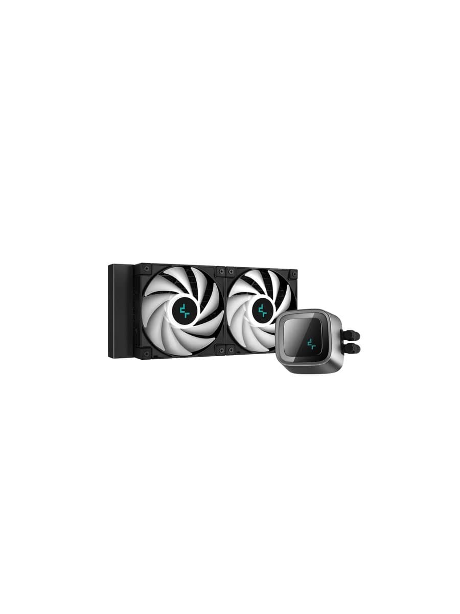 Система жидкого охлаждения DeepCool LS520 Black 2x120mm Fan A-RGB LED LGA1700/1200/115X AMD AM4/AM5