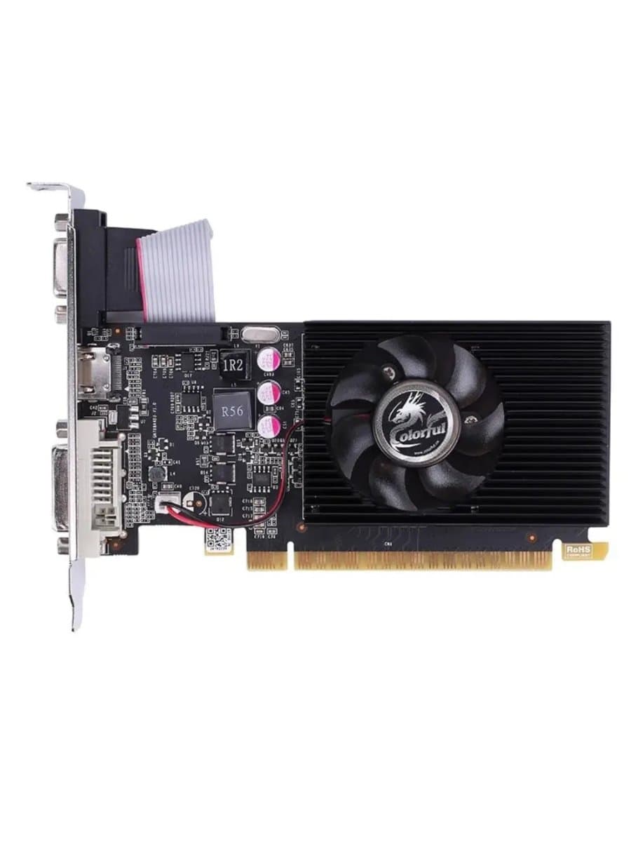 Видеокарта COLORFUL GeForce GT 710 2GB DDR3 DVI+HDMI+VGA (GT710-2GD3-V)