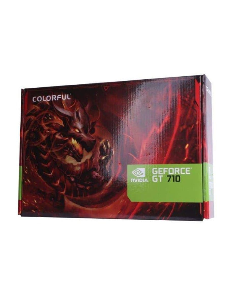 Видеокарта COLORFUL GeForce GT 710 2GB DDR3 DVI+HDMI+VGA (GT710-2GD3-V)