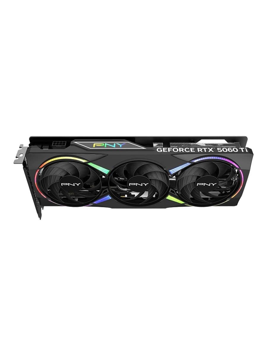Видеокарта PNY GeForce RTX 5060Ti ARGB Tripple Fan OC 16GB GDDR7 128bit 2xFan 3DP+HDMI (VCG5060T16TFXXPB1-O)